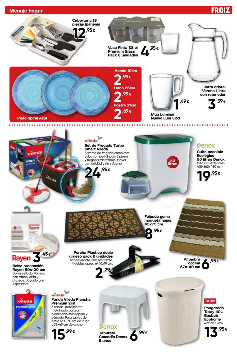 Folleto promocional de FROIZ válido desde el 25/02/2026 - Página 9.