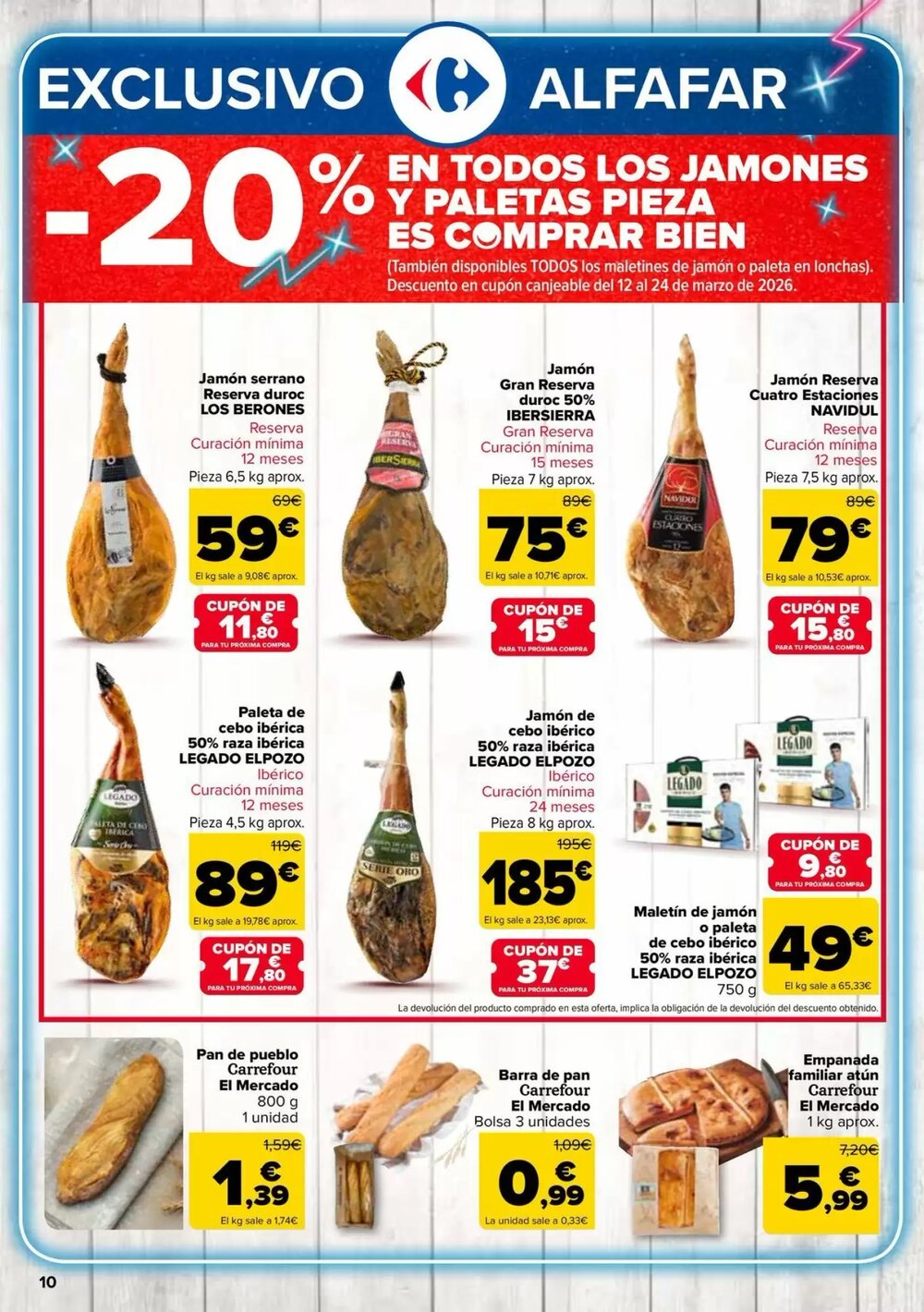 Folleto promocional de Carrefour válido desde el 25/02/2026 - Página 10.