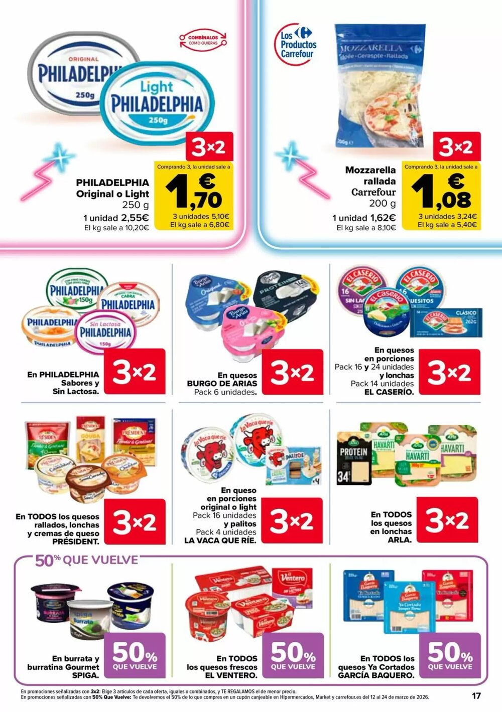 Folleto promocional de Carrefour válido desde el 25/02/2026 - Página 17.