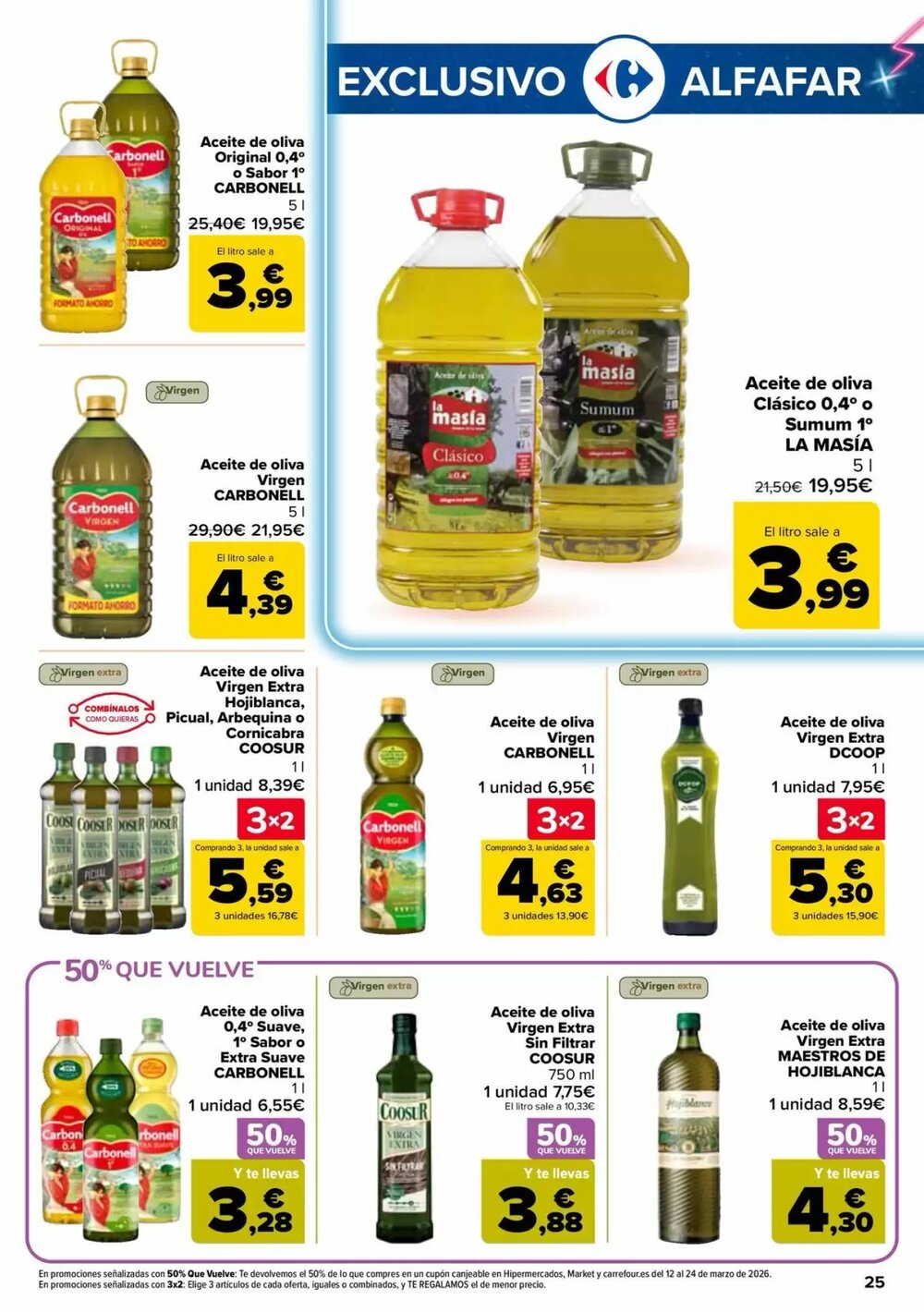 Folleto promocional de Carrefour válido desde el 25/02/2026 - Página 25.
