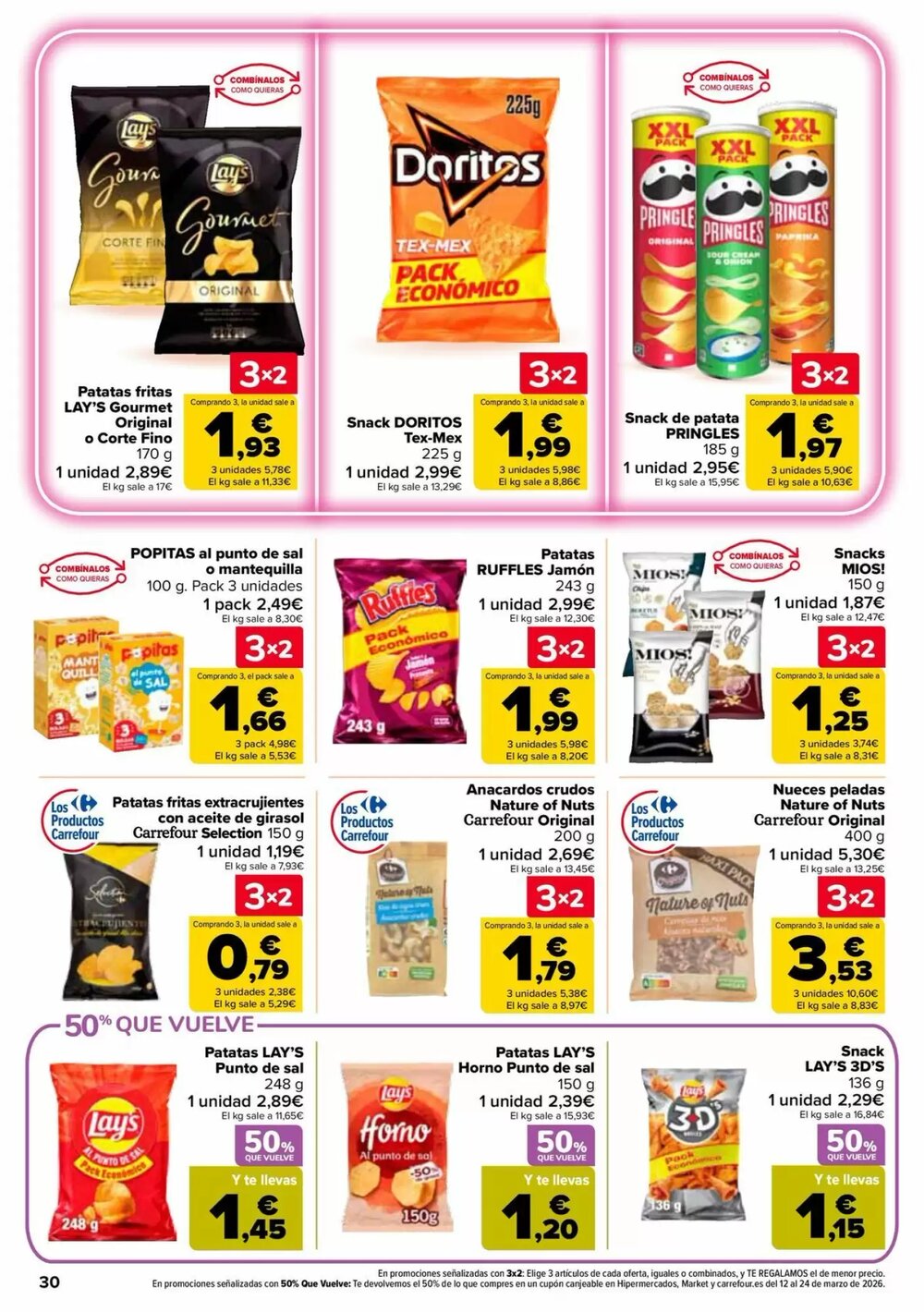 Folleto promocional de Carrefour válido desde el 25/02/2026 - Página 30.