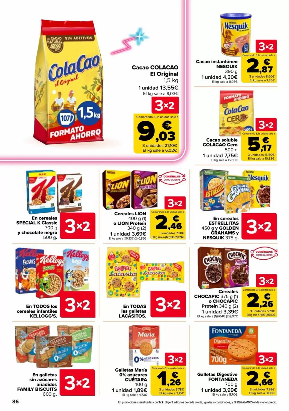 Folleto promocional de Carrefour válido desde el 25/02/2026 - Página 36.