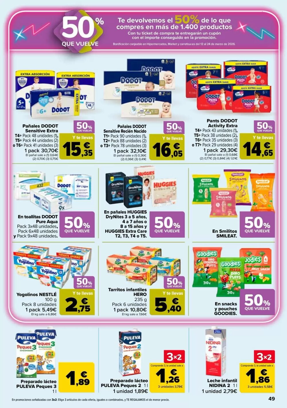Folleto promocional de Carrefour válido desde el 25/02/2026 - Página 49.