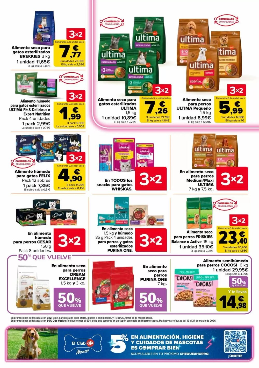 Folleto promocional de Carrefour válido desde el 25/02/2026 - Página 63.