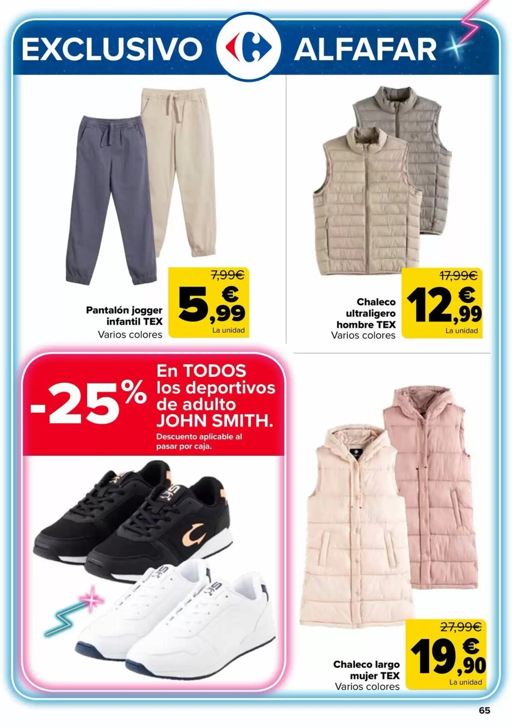 Folleto promocional de Carrefour válido desde el 25/02/2026 - Página 65.