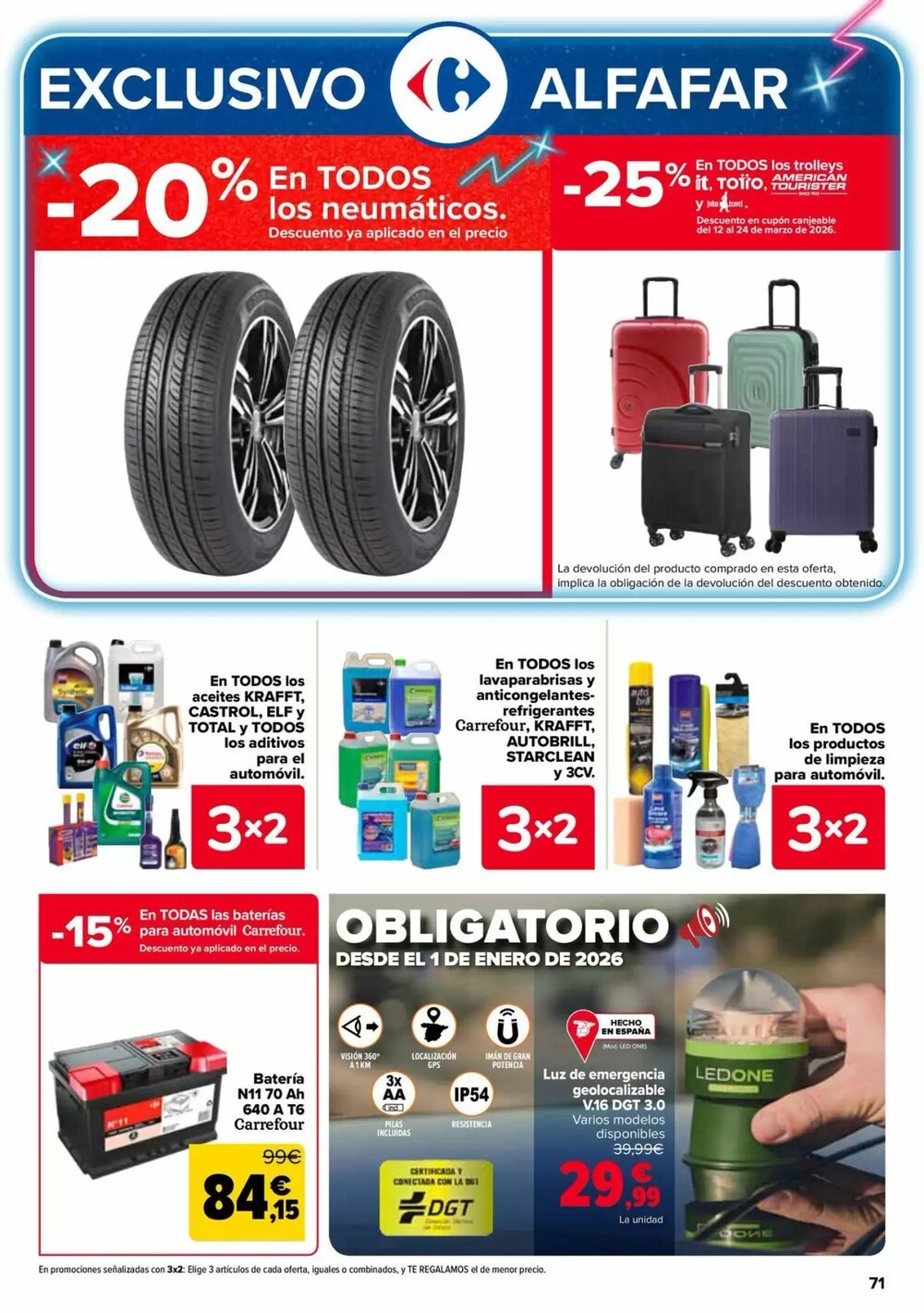 Folleto promocional de Carrefour válido desde el 25/02/2026 - Página 71.