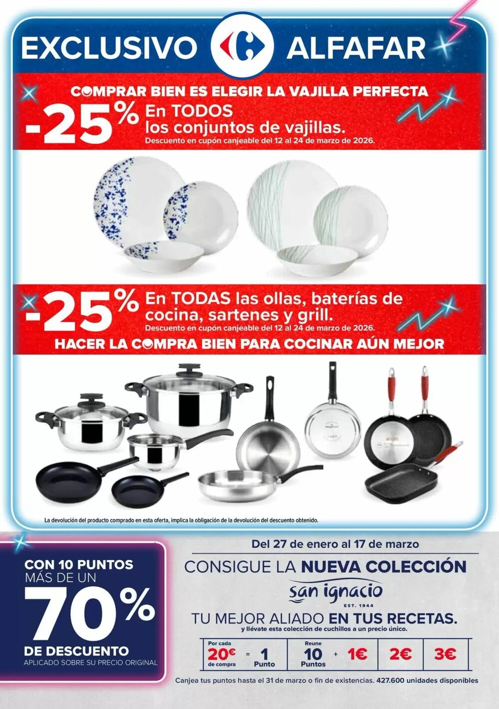Folleto promocional de Carrefour válido desde el 25/02/2026 - Página 74.