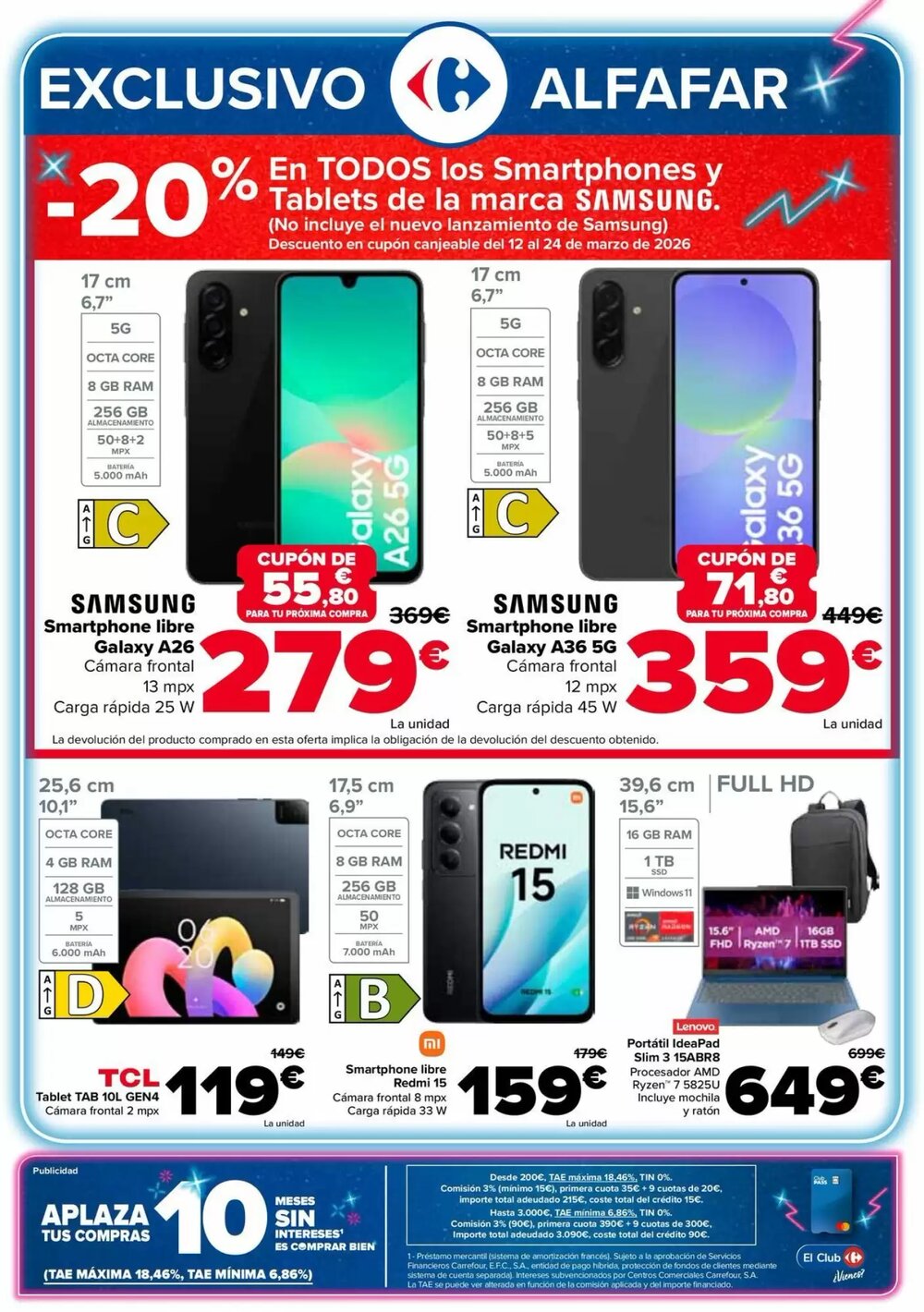 Folleto promocional de Carrefour válido desde el 25/02/2026 - Página 79.