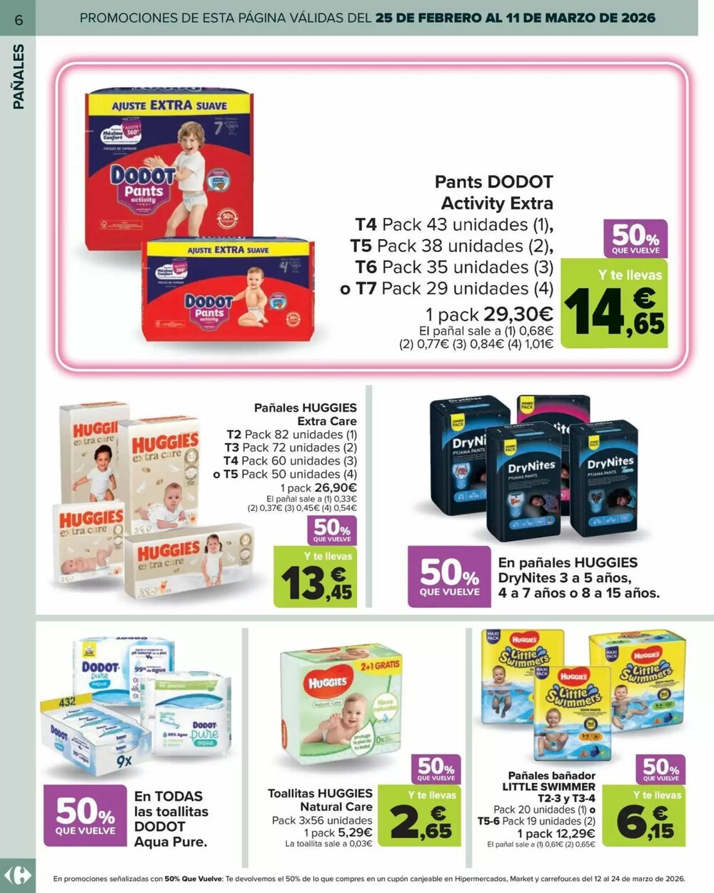 Folleto promocional de Carrefour válido desde el 25/02/2026 - Página 6.