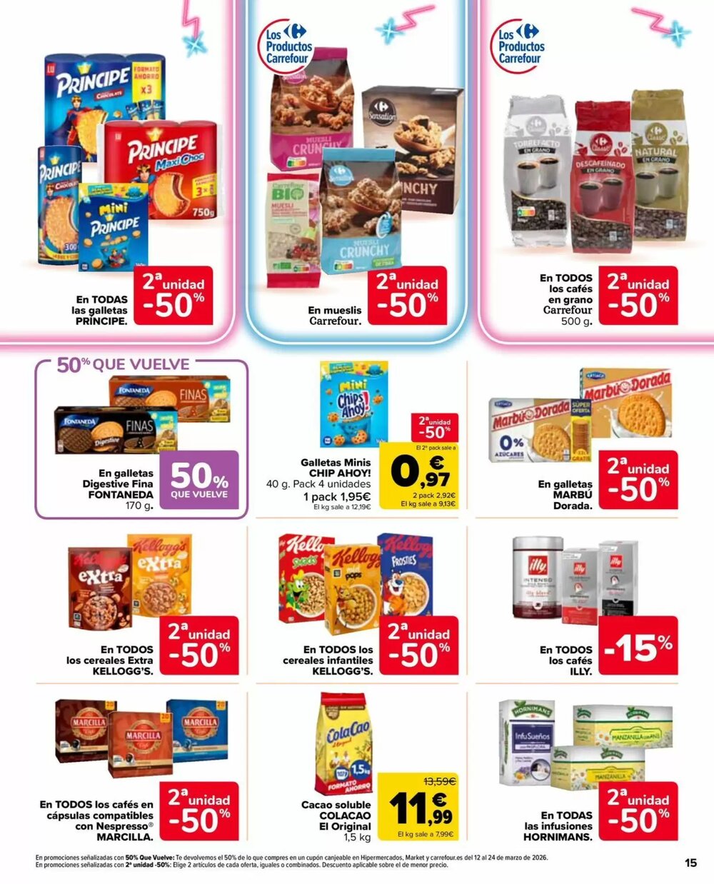 Folleto promocional de Carrefour Market válido desde el 25/02/2026 - Página 15.
