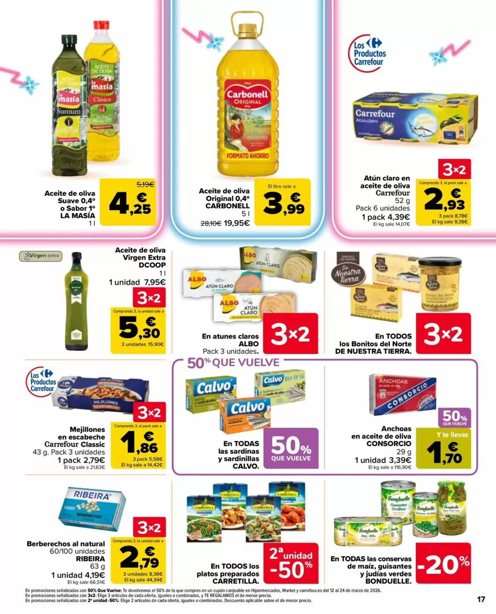 Folleto promocional de Carrefour Market válido desde el 25/02/2026 - Página 17.