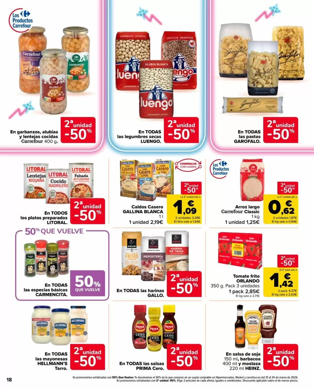 Folleto promocional de Carrefour Market válido desde el 25/02/2026 - Página 18.