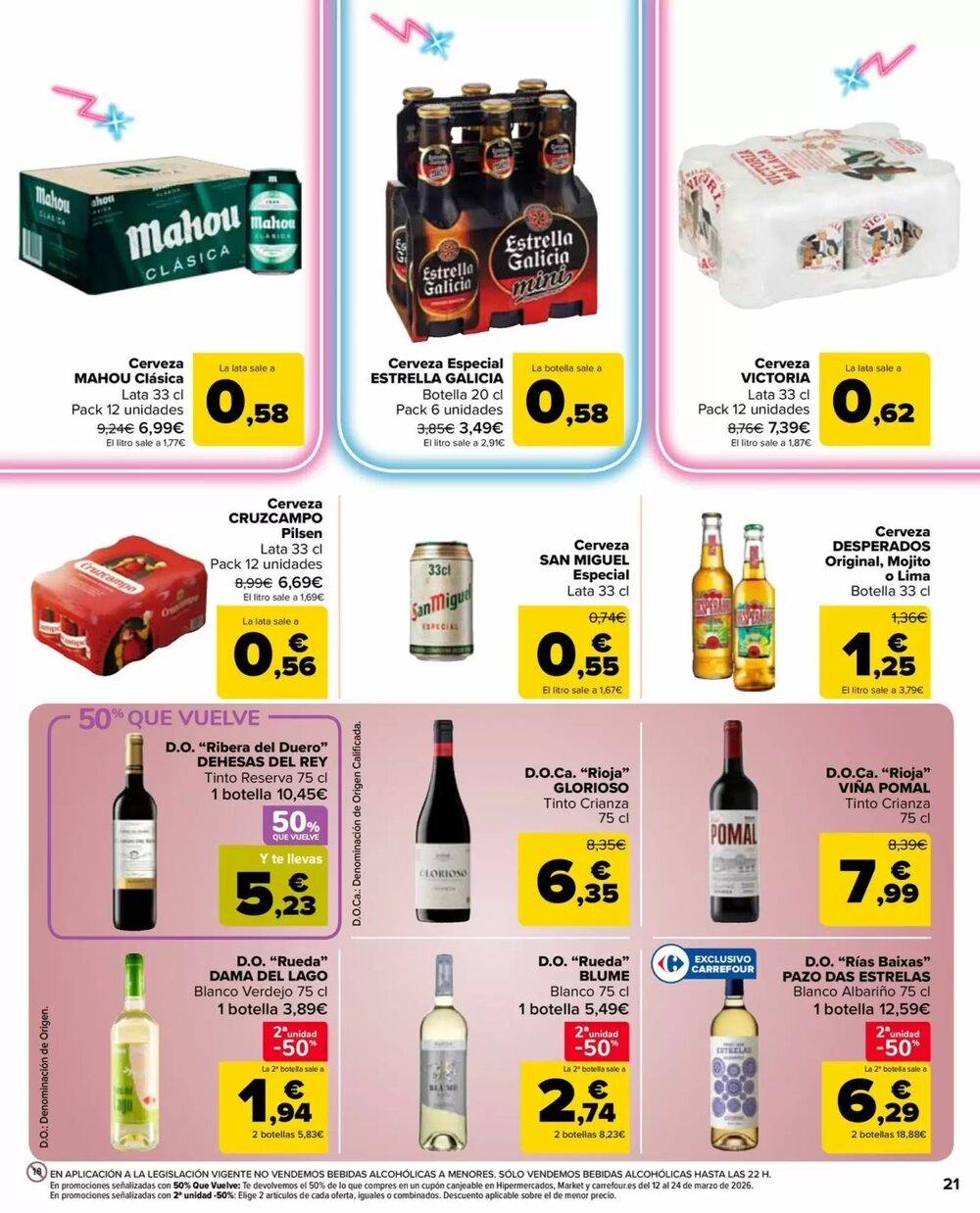 Folleto promocional de Carrefour Market válido desde el 25/02/2026 - Página 21.