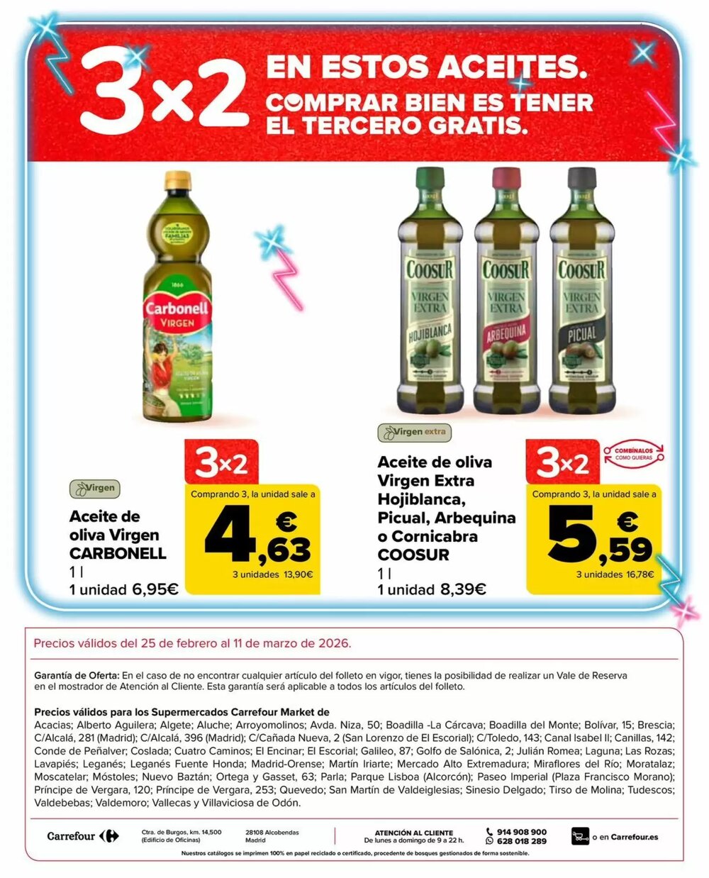 Folleto promocional de Carrefour Market válido desde el 25/02/2026 - Página 26.