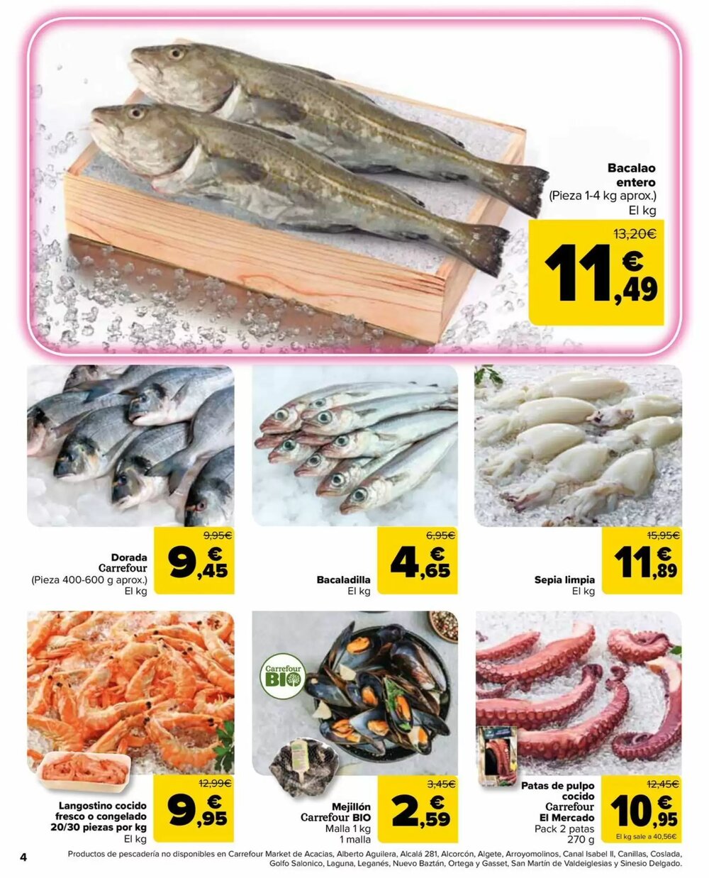 Folleto promocional de Carrefour Market válido desde el 25/02/2026 - Página 4.