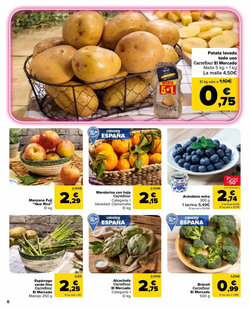 Folleto promocional de Carrefour Market válido desde el 25/02/2026 - Página 6.