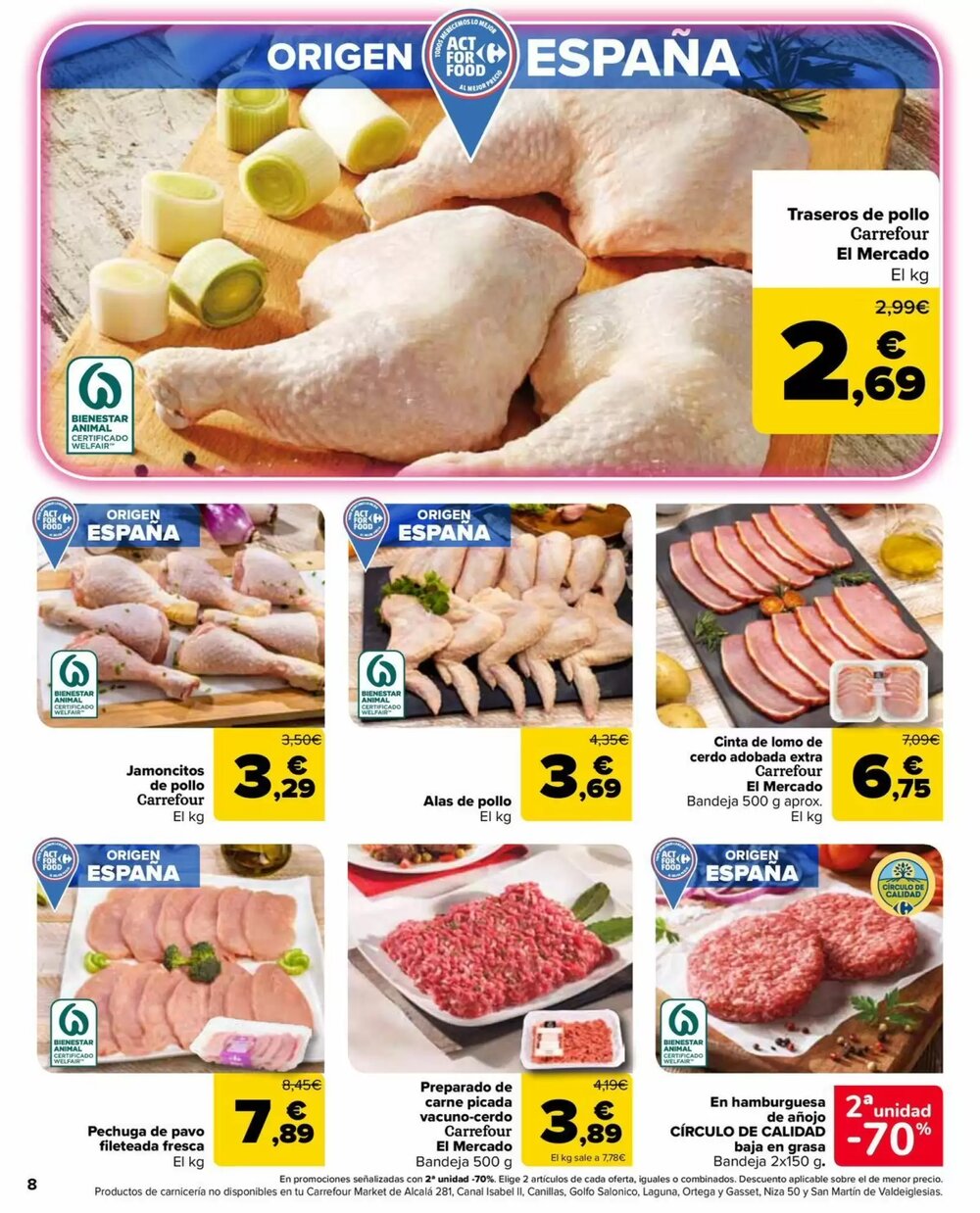 Folleto promocional de Carrefour Market válido desde el 25/02/2026 - Página 8.