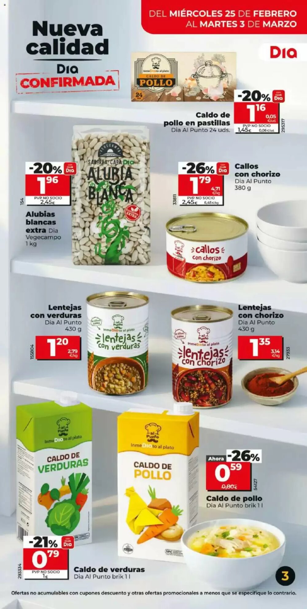 Folleto promocional de Dia válido desde el 25/02/2026 - Página 3.