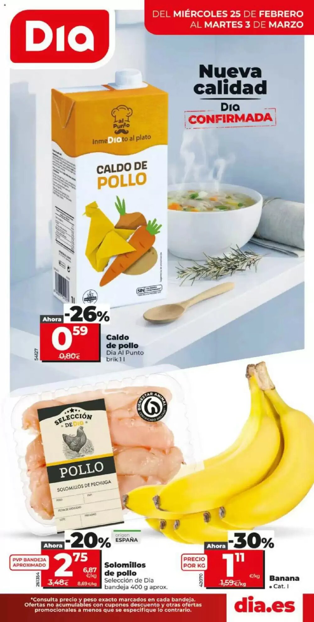 Folleto promocional de Dia válido desde el 25/02/2026 - Página 1.