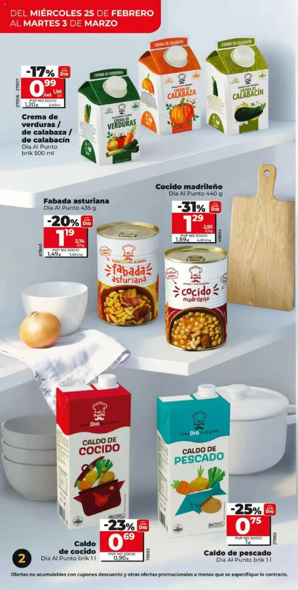 Folleto promocional de Dia válido desde el 25/02/2026 - Página 2.