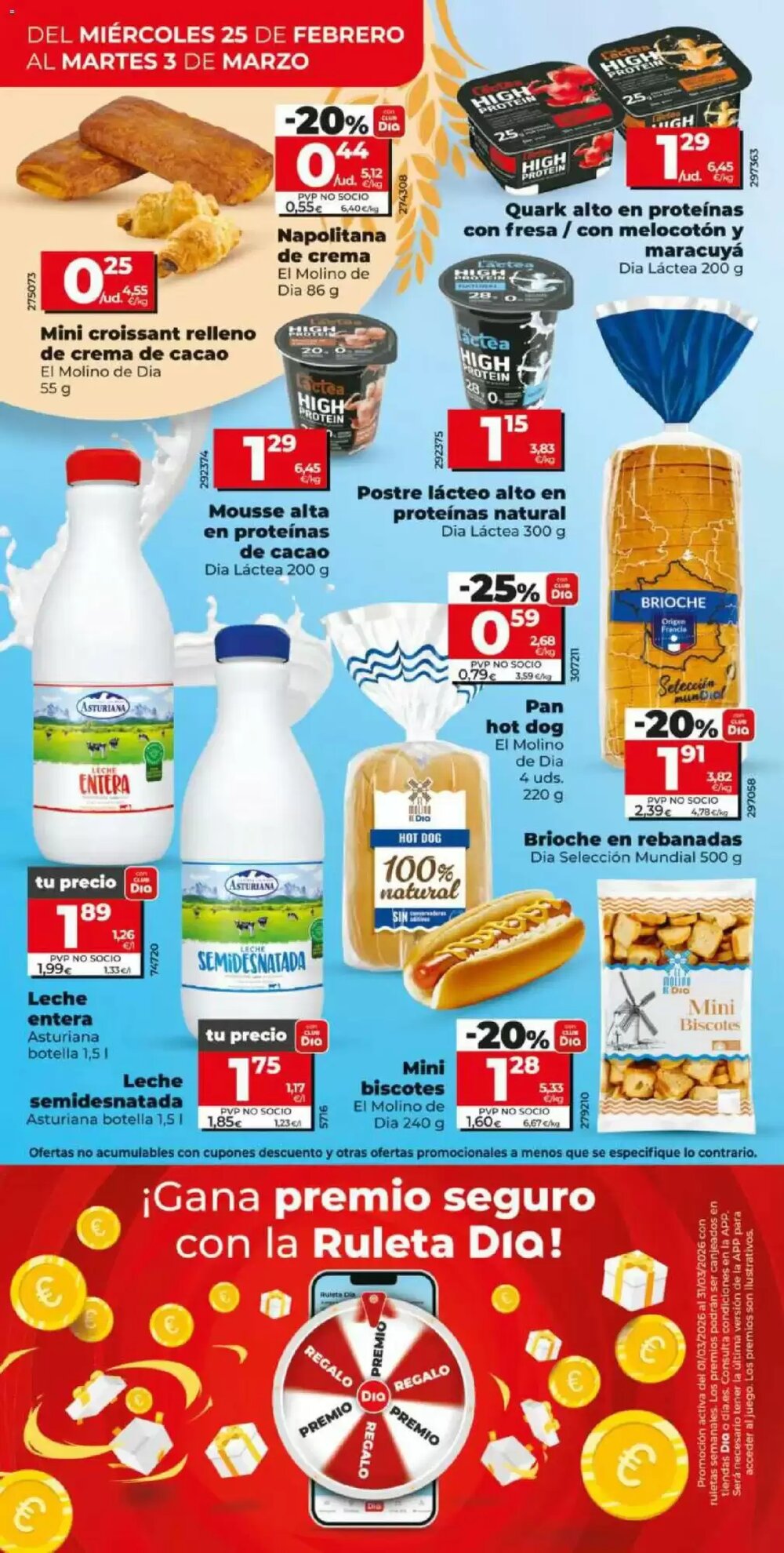 Folleto promocional de Dia válido desde el 25/02/2026 - Página 8.