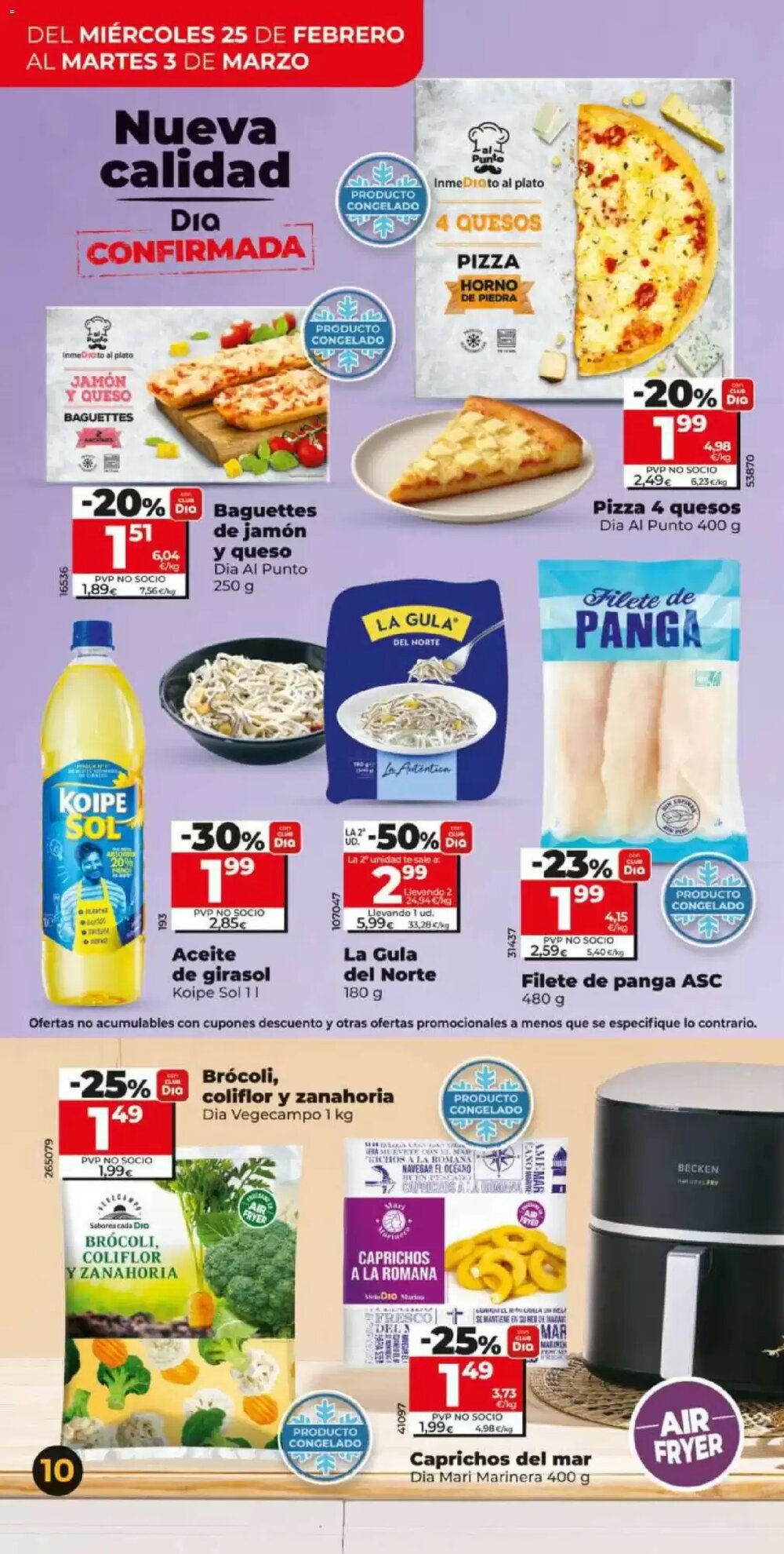 Folleto promocional de Dia válido desde el 25/02/2026 - Página 10.