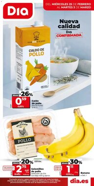 Folleto promocional de Dia válido desde el 25/02/2026