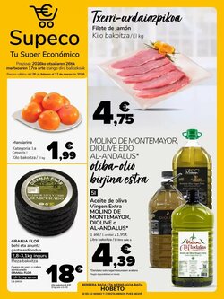 Folleto promocional de Supeco válido desde el 25/02/2026
