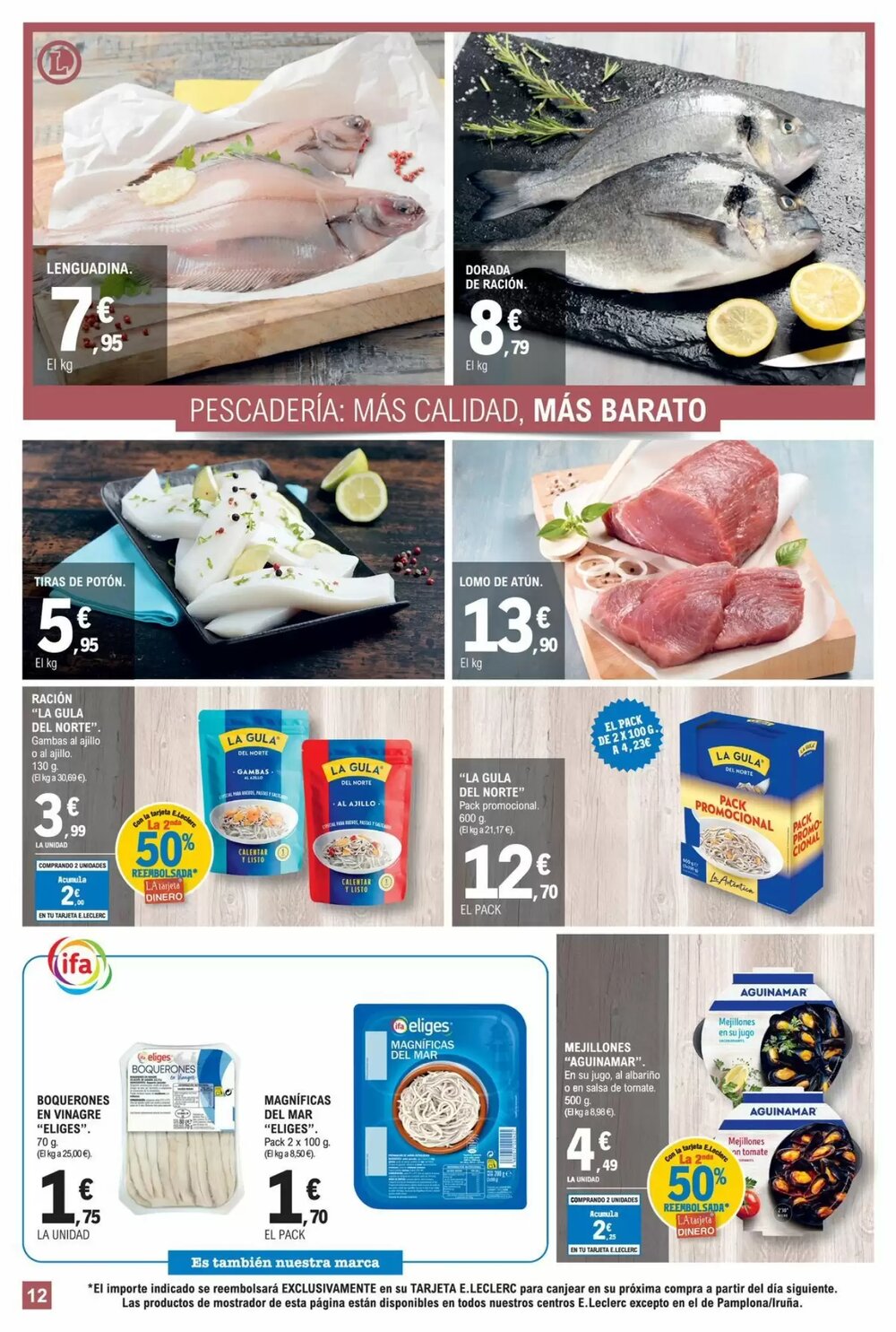 Folleto promocional de E.Leclerc válido desde el 25/02/2026 - Página 12.