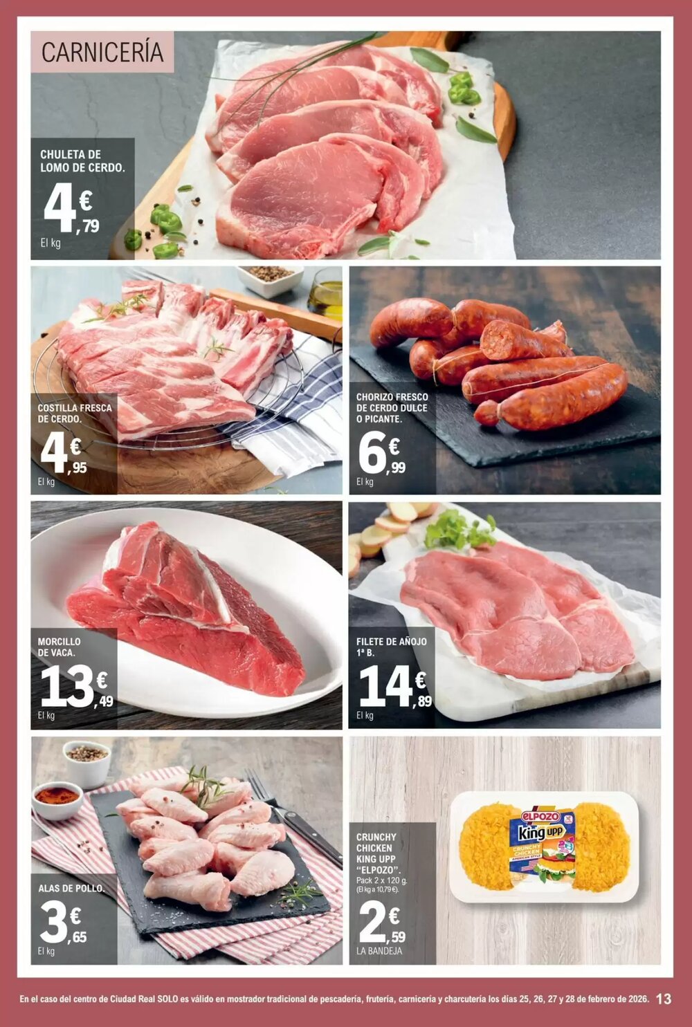 Folleto promocional de E.Leclerc válido desde el 25/02/2026 - Página 13.