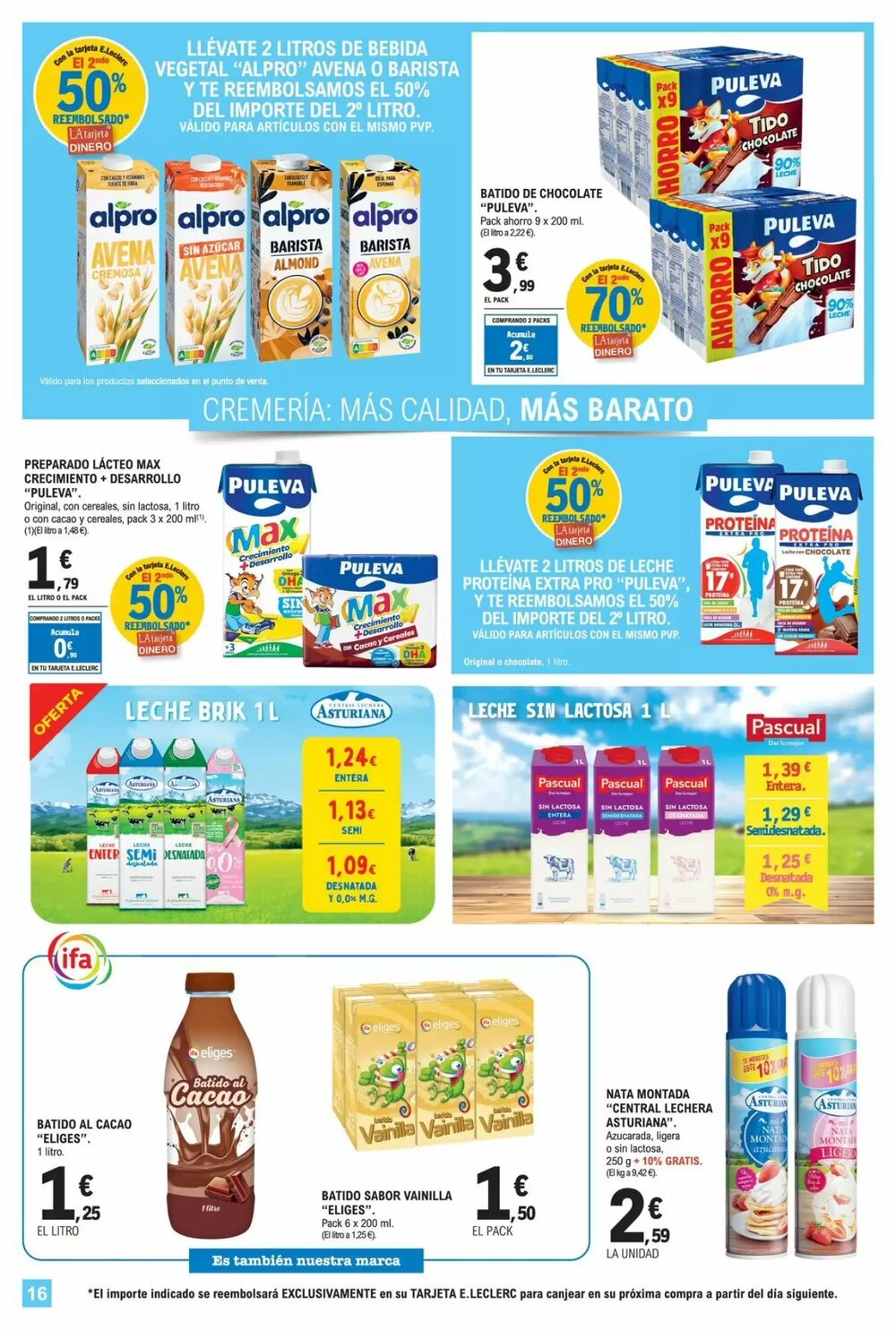 Folleto promocional de E.Leclerc válido desde el 25/02/2026 - Página 16.