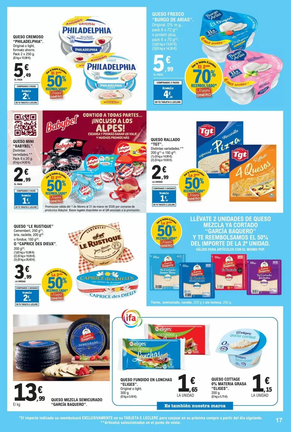 Folleto promocional de E.Leclerc válido desde el 25/02/2026 - Página 17.