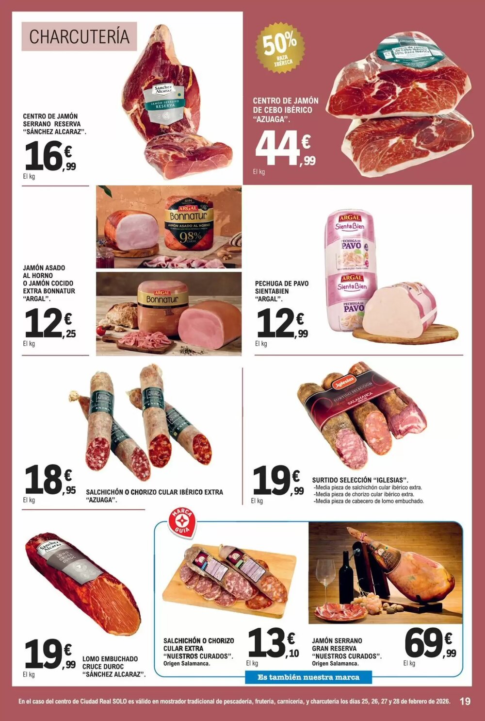 Folleto promocional de E.Leclerc válido desde el 25/02/2026 - Página 19.