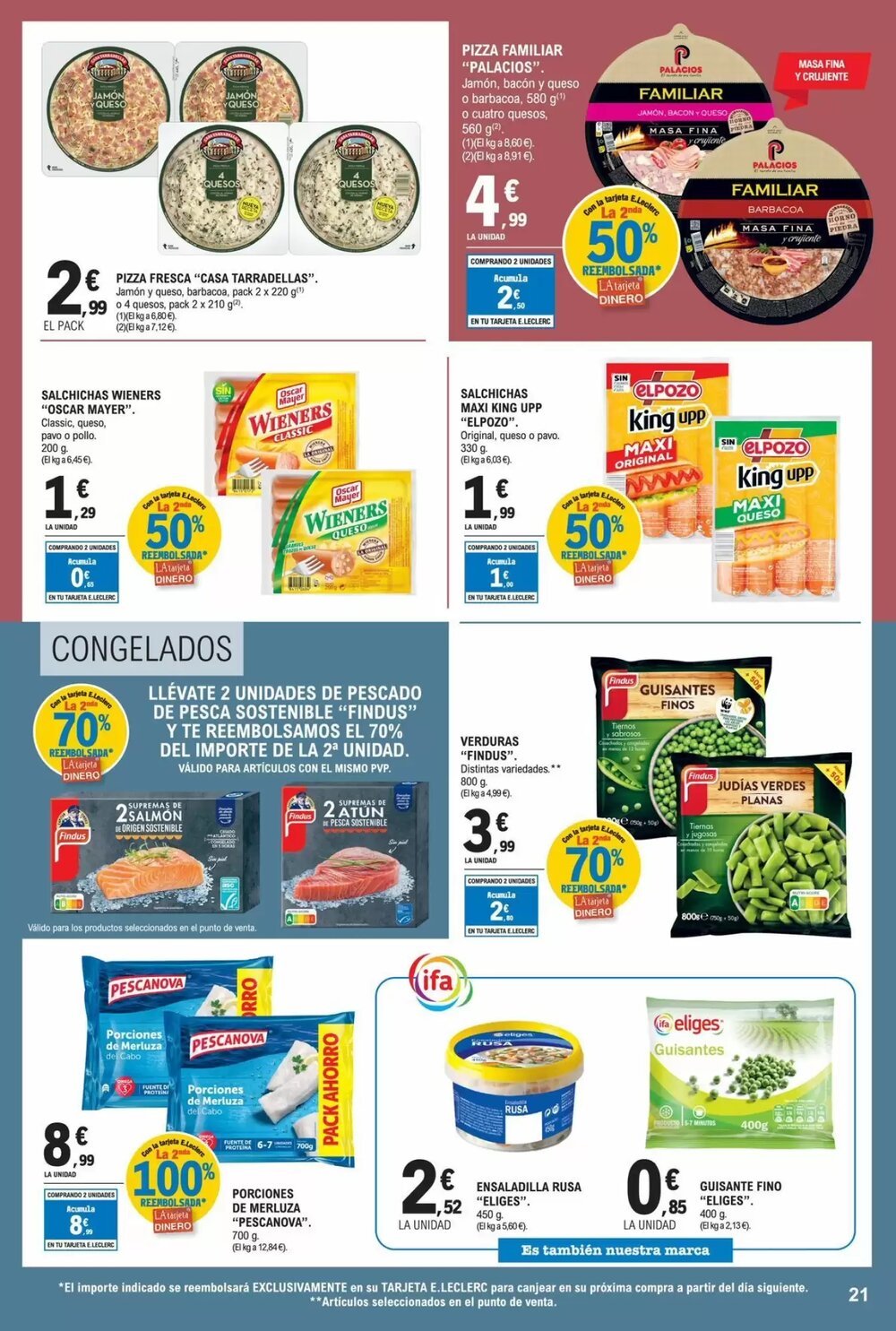 Folleto promocional de E.Leclerc válido desde el 25/02/2026 - Página 21.
