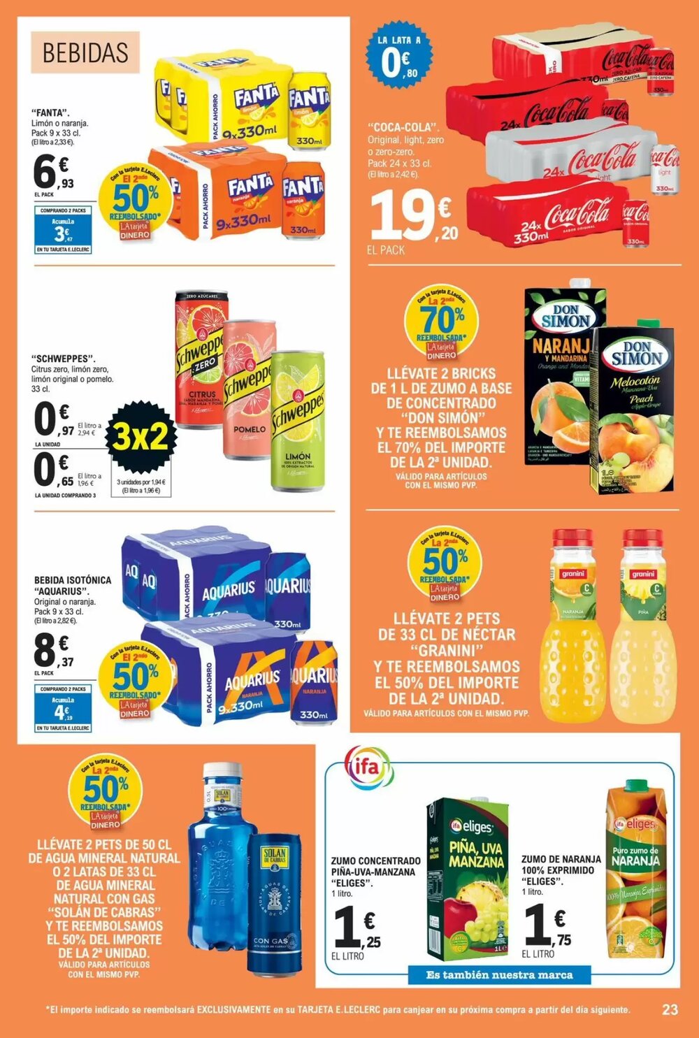 Folleto promocional de E.Leclerc válido desde el 25/02/2026 - Página 23.