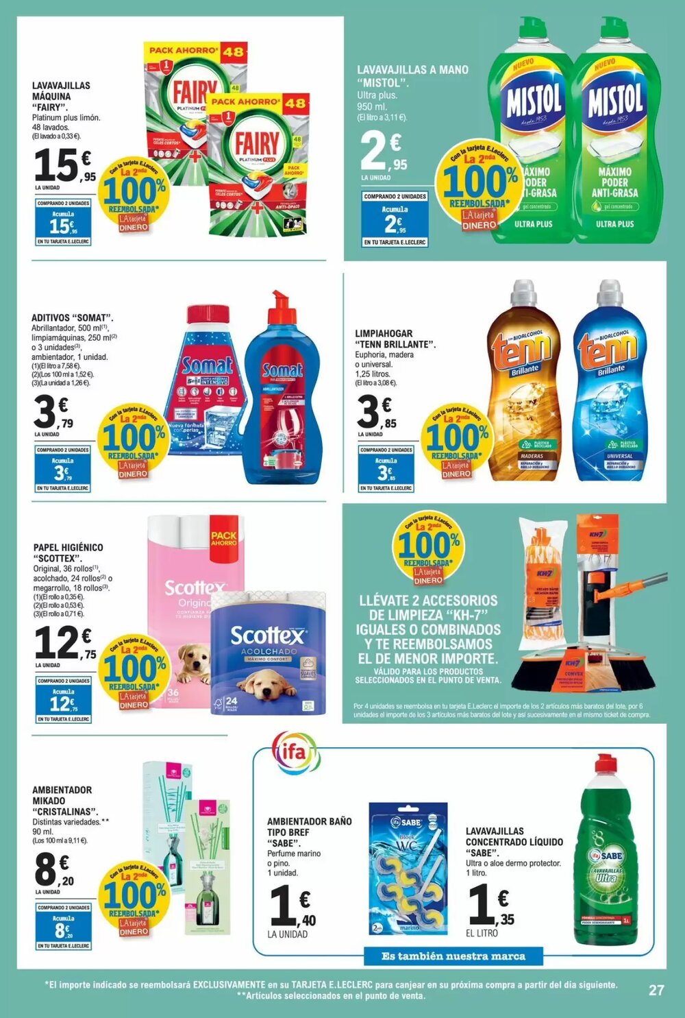 Folleto promocional de E.Leclerc válido desde el 25/02/2026 - Página 27.