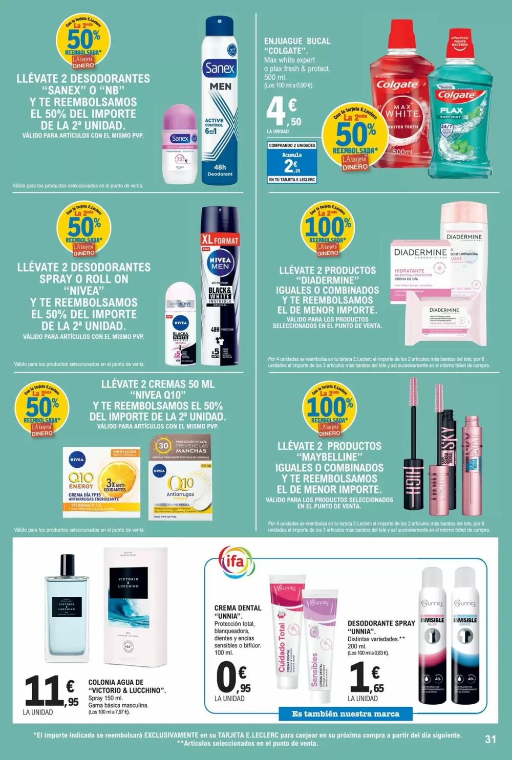 Folleto promocional de E.Leclerc válido desde el 25/02/2026 - Página 31.