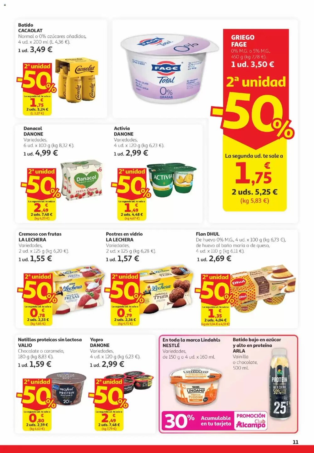 Folleto promocional de Alcampo válido desde el 26/02/2026 - Página 11.