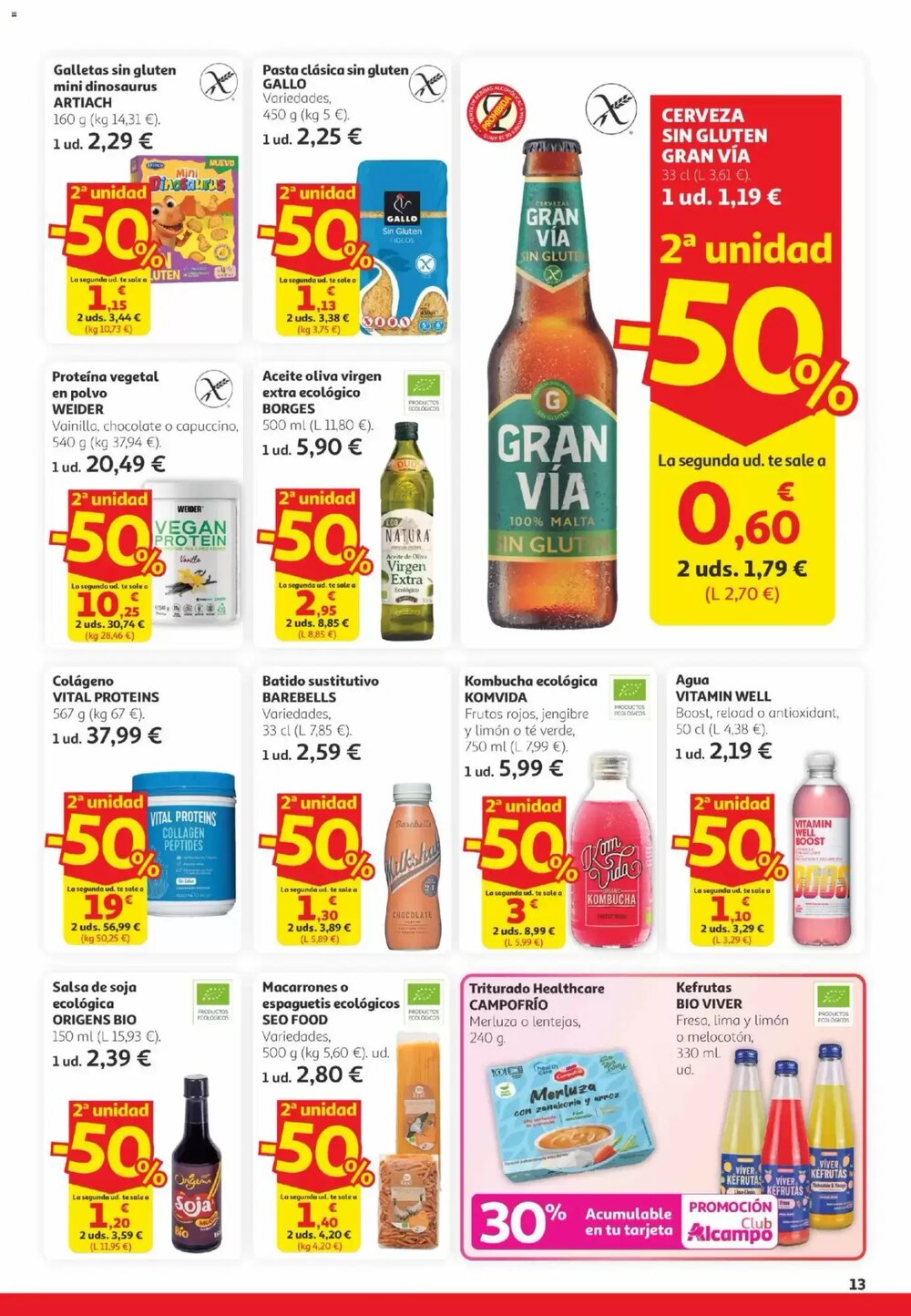 Folleto promocional de Alcampo válido desde el 26/02/2026 - Página 13.