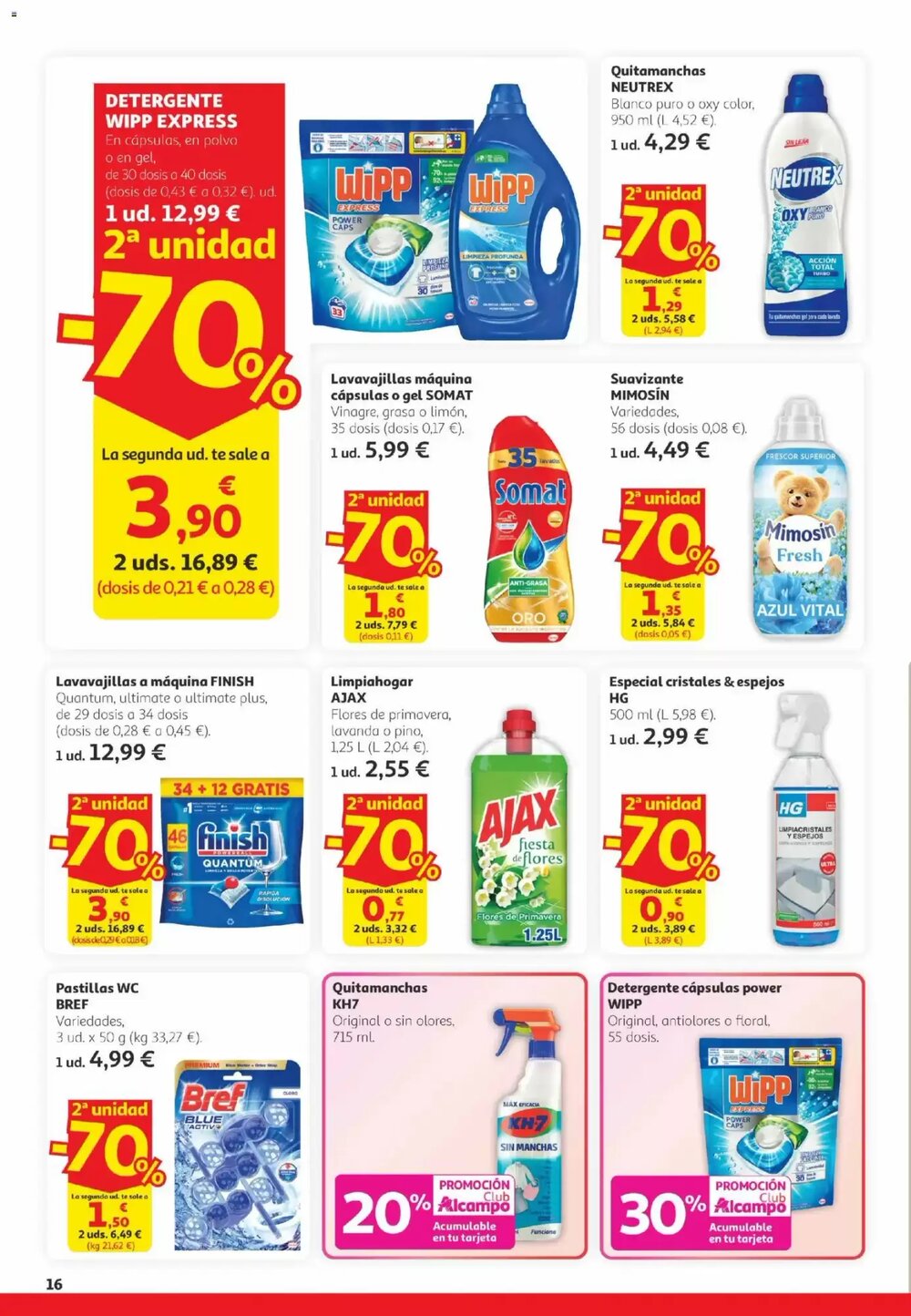 Folleto promocional de Alcampo válido desde el 26/02/2026 - Página 16.