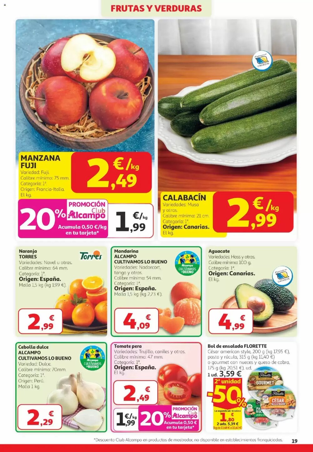 Folleto promocional de Alcampo válido desde el 26/02/2026 - Página 19.
