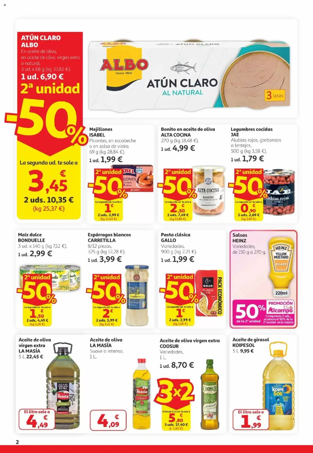 Folleto promocional de Alcampo válido desde el 26/02/2026 - Página 2.