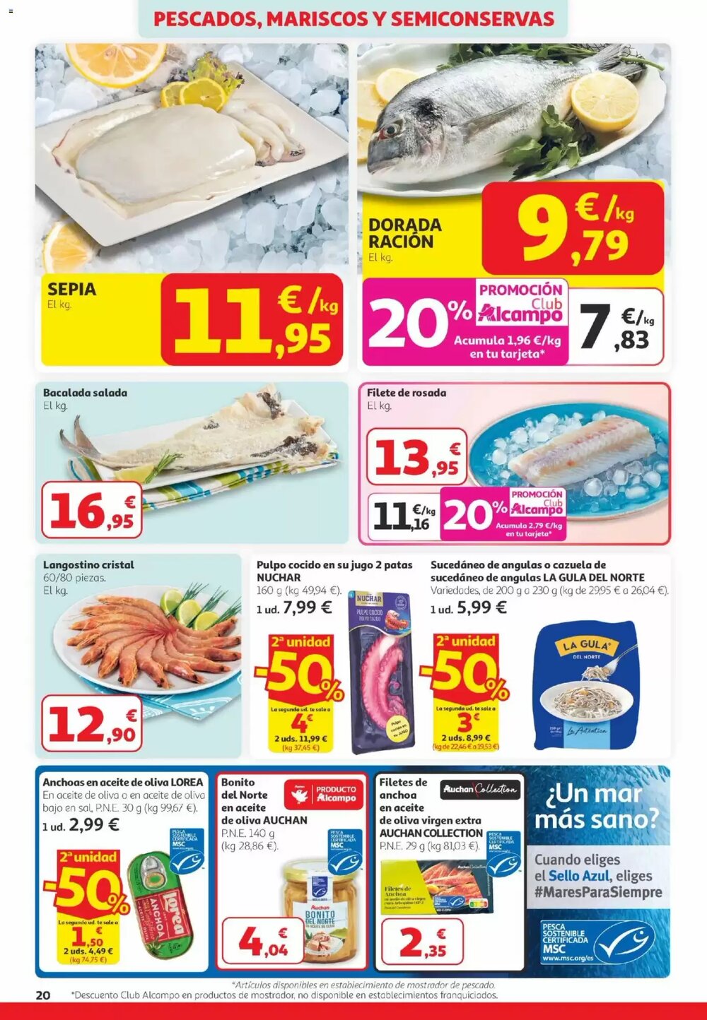 Folleto promocional de Alcampo válido desde el 26/02/2026 - Página 20.