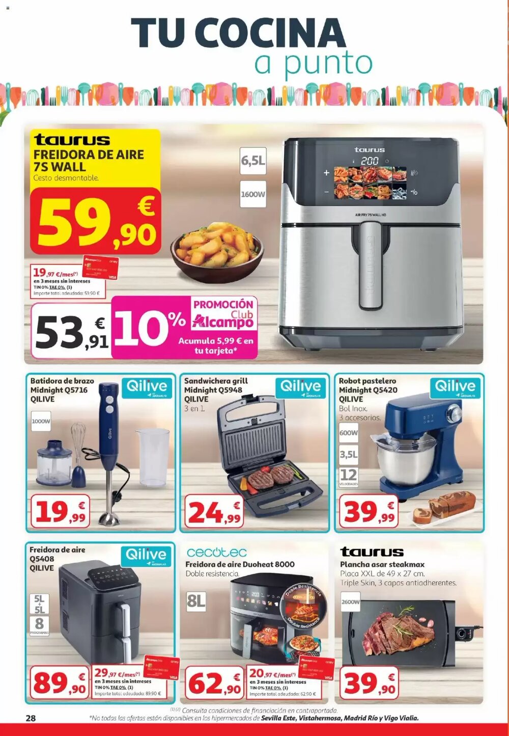 Folleto promocional de Alcampo válido desde el 26/02/2026 - Página 28.