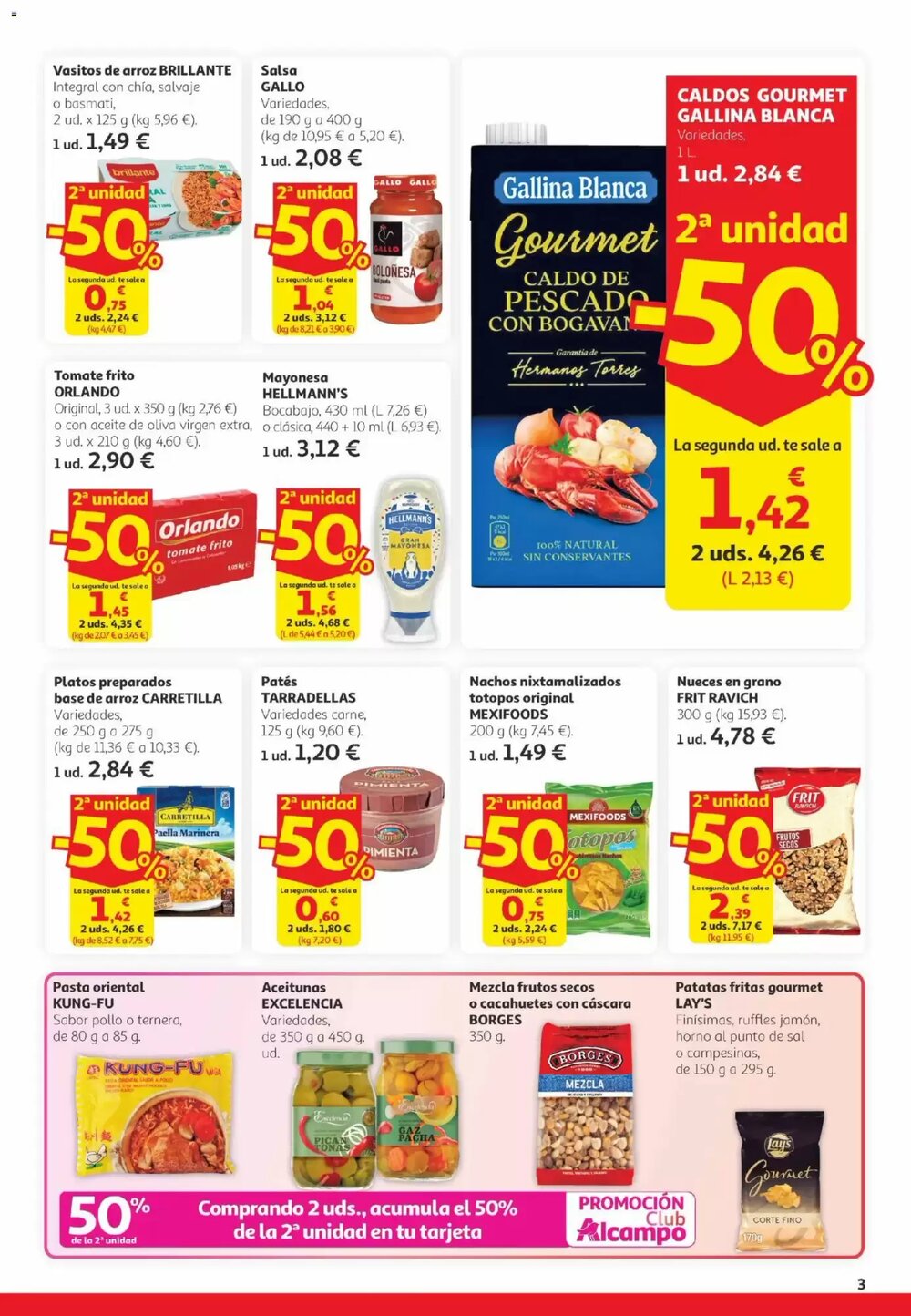 Folleto promocional de Alcampo válido desde el 26/02/2026 - Página 3.