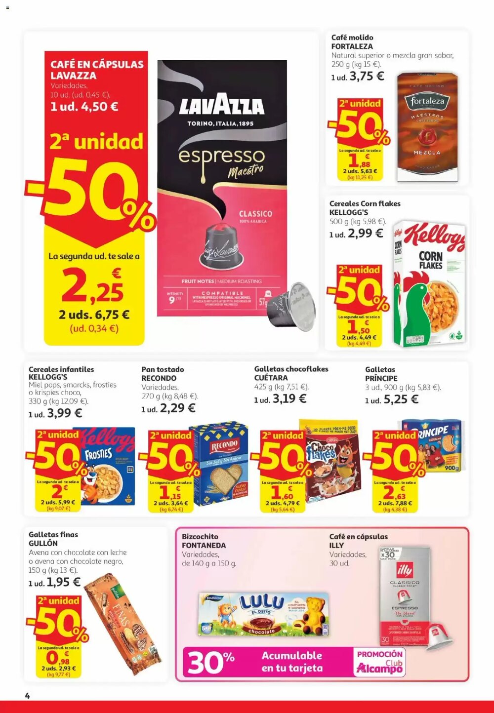 Folleto promocional de Alcampo válido desde el 26/02/2026 - Página 4.