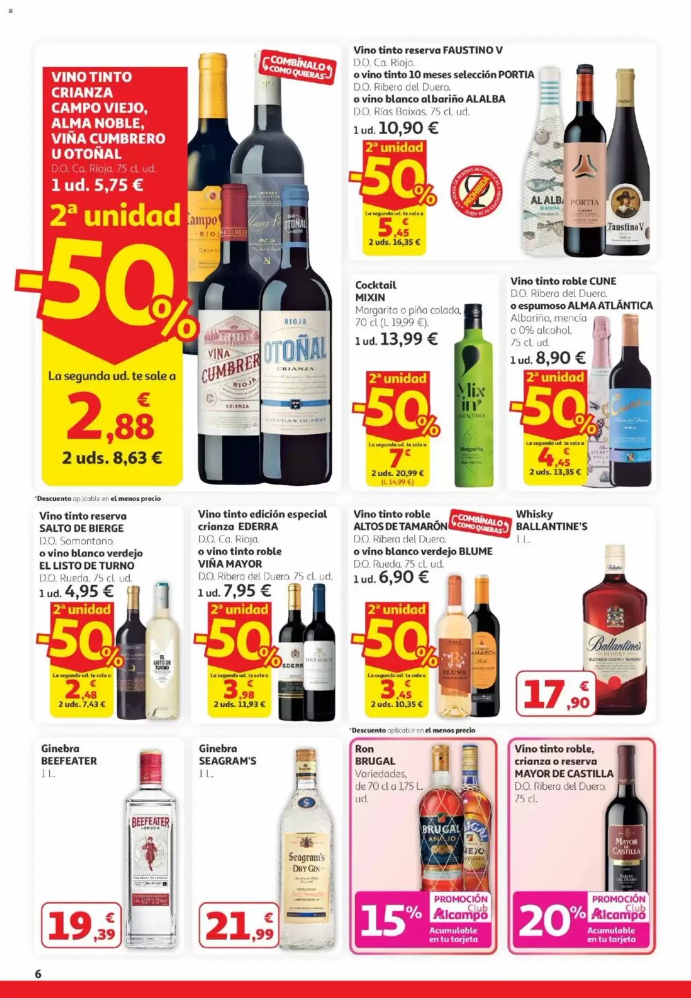 Folleto promocional de Alcampo válido desde el 26/02/2026 - Página 6.