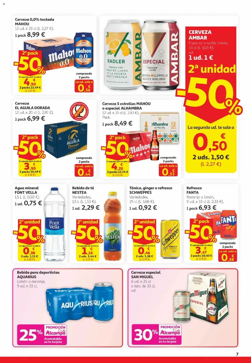 Folleto promocional de Alcampo válido desde el 26/02/2026 - Página 7.