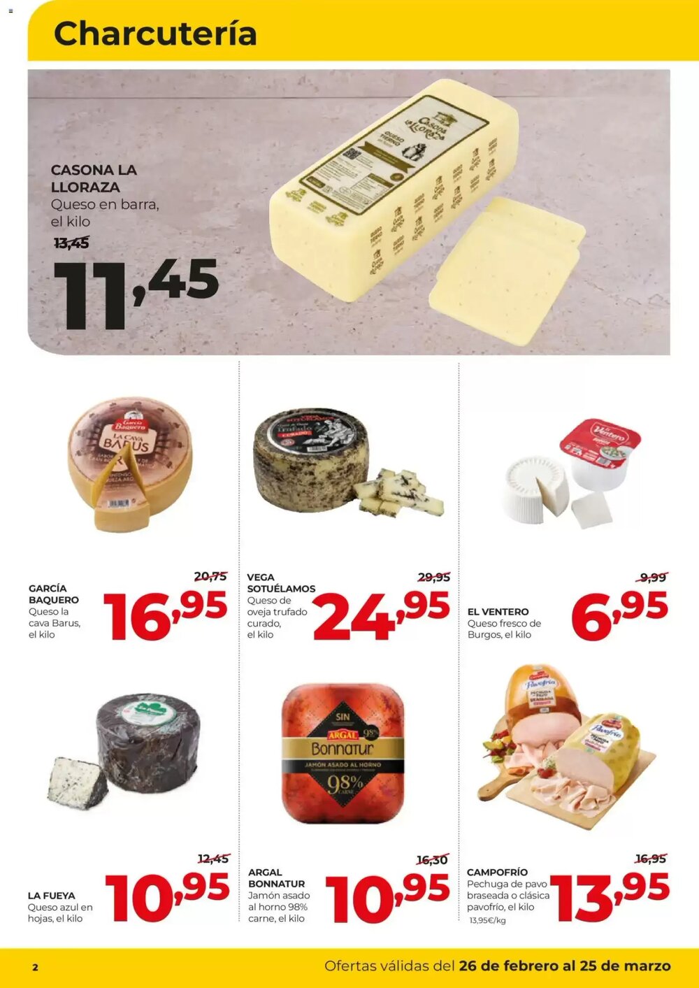 Folleto promocional de Alimerka válido desde el 26/02/2026 - Página 2.