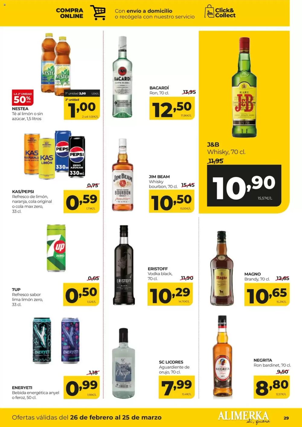 Folleto promocional de Alimerka válido desde el 26/02/2026 - Página 29.